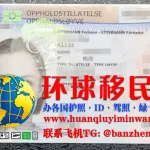 挪威居留卡正面图片