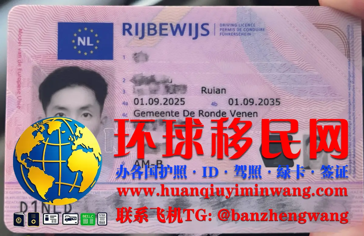 荷兰驾驶证考取和换领流程