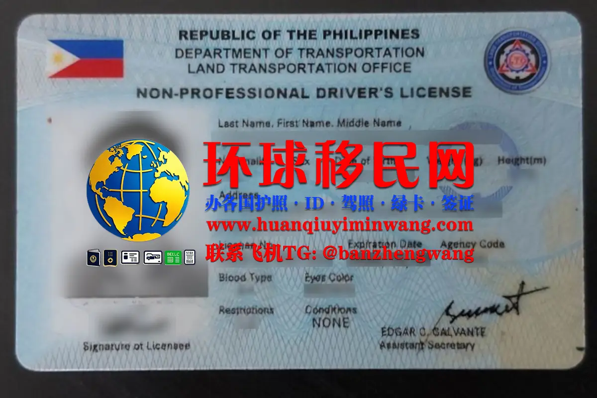 菲律宾驾照办理 IDP 流程，怎么考取Philippine driver’s license