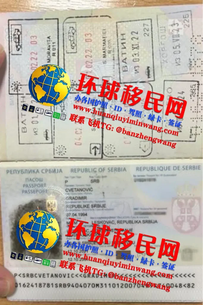塞尔维亚移民护照