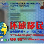 斯洛伐克身份证正面