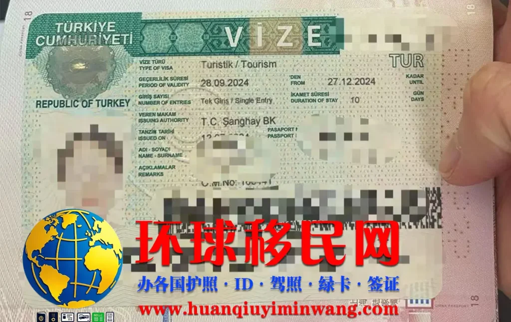 土耳其签证图片